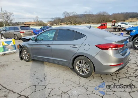 2018 Hyundai Elantra Sel из США, поврежденный, VIN KMHD84LF5JU615246